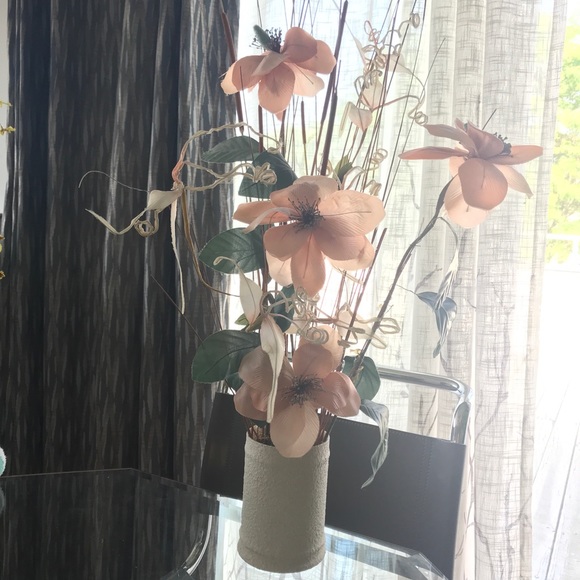 Floral Design TALL Centerpiece Flowers Statement